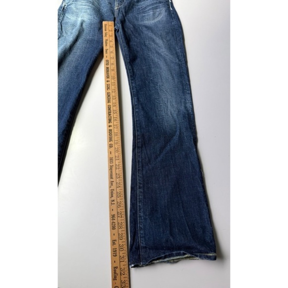 Loomstate Mens 100% Organic Cotton Straight Leg Indigo Blue Jeans Size 30 - Picture 8 of 9